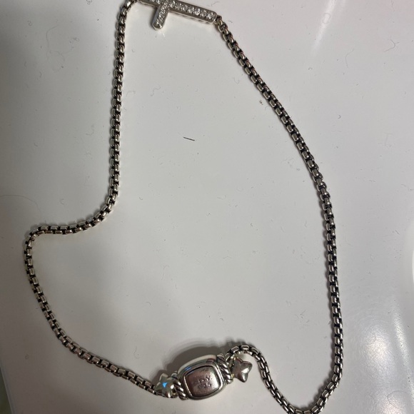 David Yurman Cross Bracelet with Diamonds - Picture 3 of 3